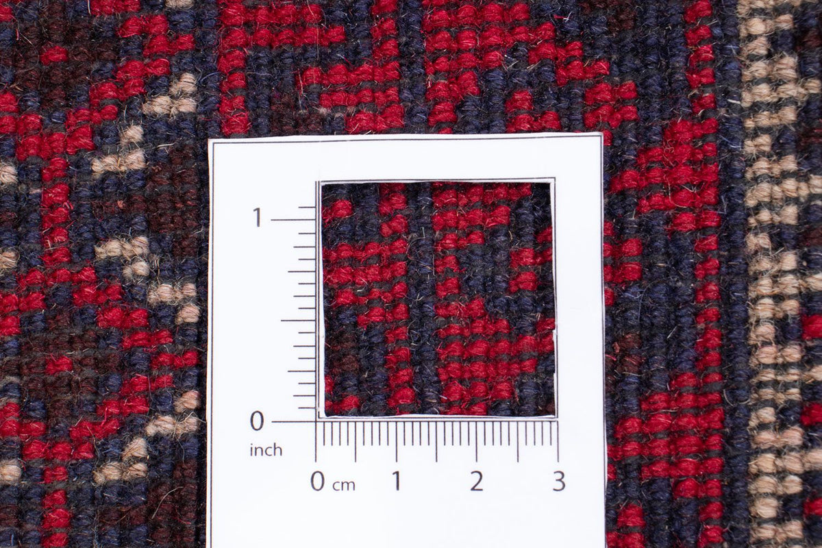 Baluch-matta - 130 x 82 cm - mörkröd