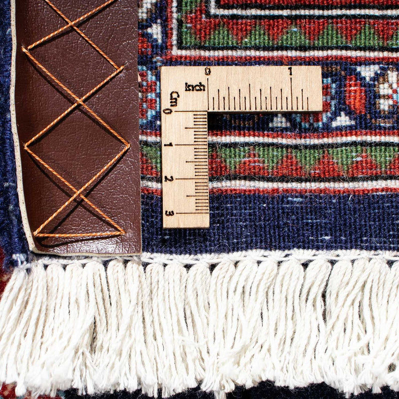 Persisk matta - Ghom - 210 x 139 cm - mörkblå