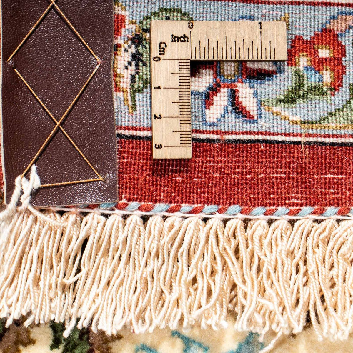 Persisk matta - Ghom - 207 x 133 cm - beige