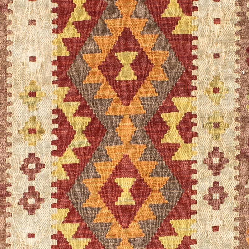 Runner Kelim Carpet - orientalisk matta - 198 x 78 cm - beige