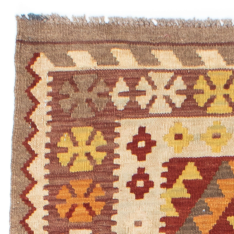 Runner Kelim Carpet - orientalisk matta - 198 x 78 cm - beige