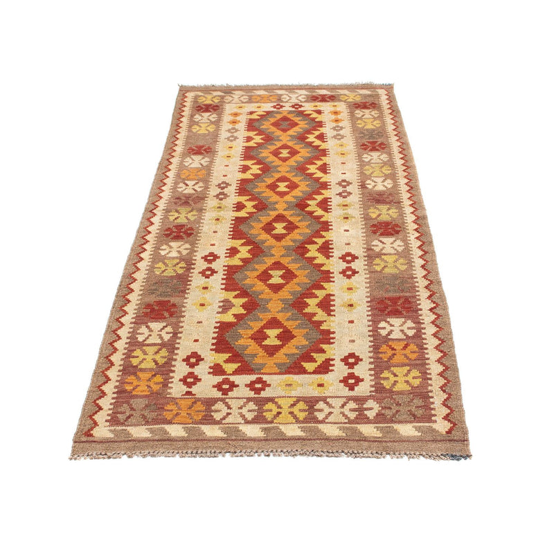 Runner Kelim Carpet - orientalisk matta - 198 x 78 cm - beige