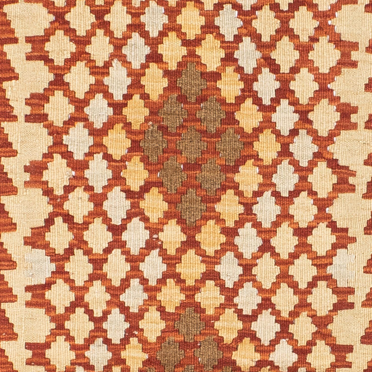 Runner Kelim Carpet - orientalisk matta - 197 x 79 cm - beige
