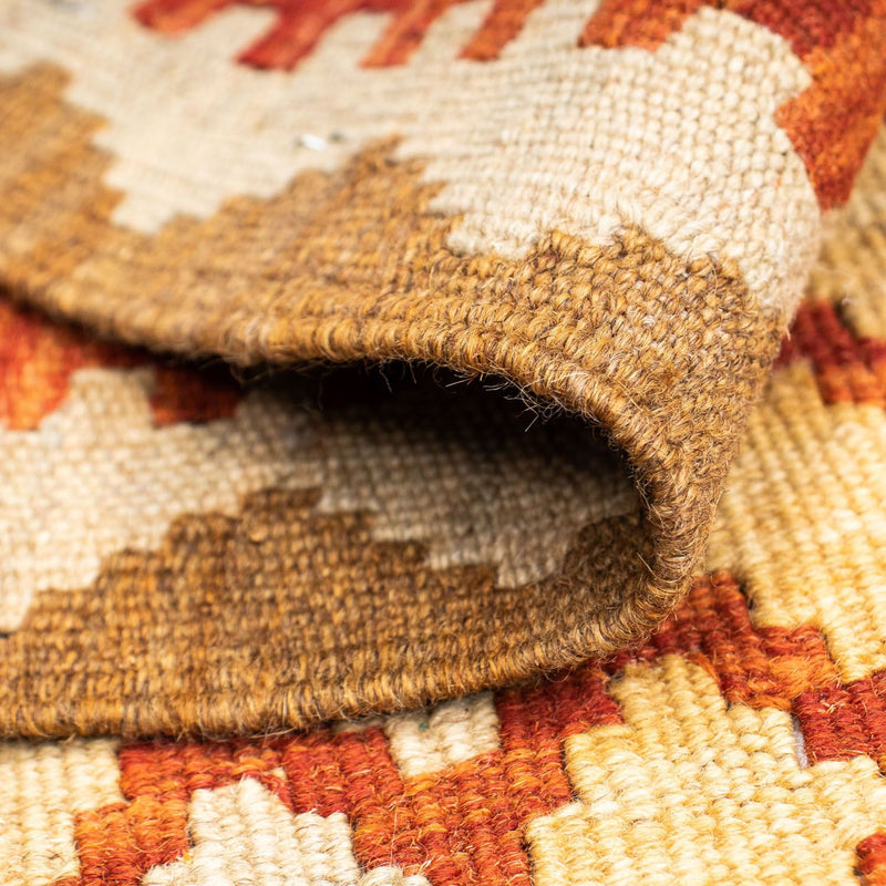 Runner Kelim Carpet - orientalisk matta - 197 x 79 cm - beige