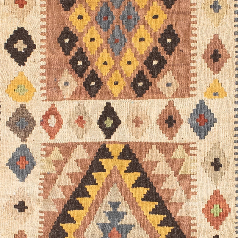 Runner Kelim Carpet - orientalisk matta - 208 x 82 cm - beige