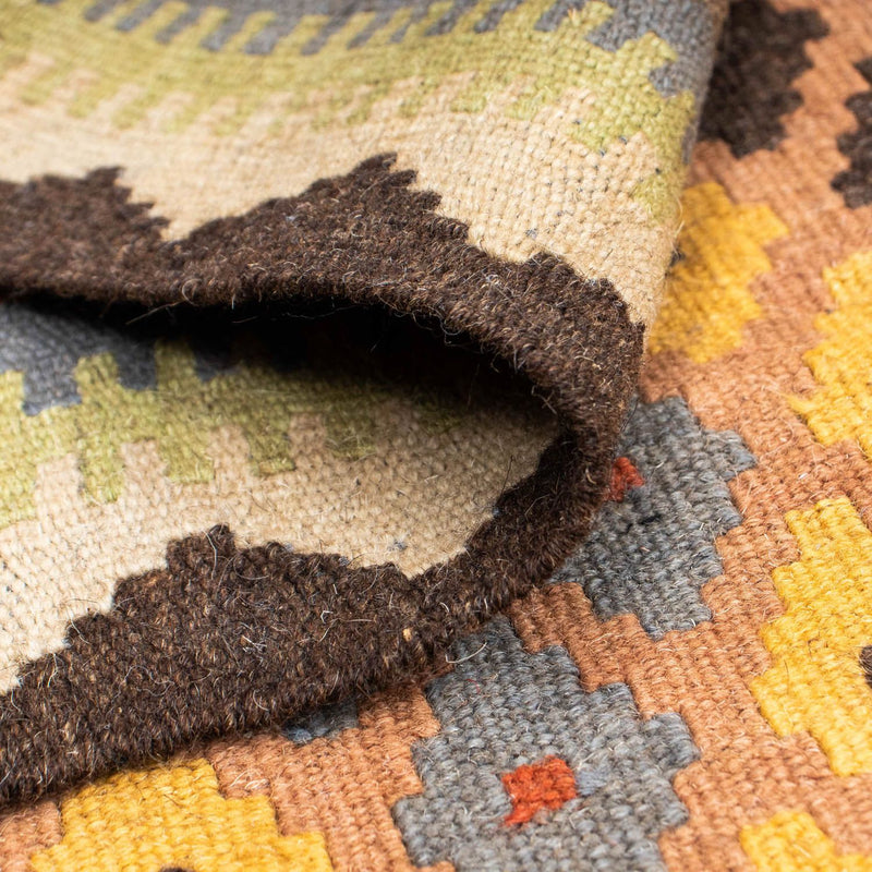 Runner Kelim Carpet - orientalisk matta - 208 x 82 cm - beige