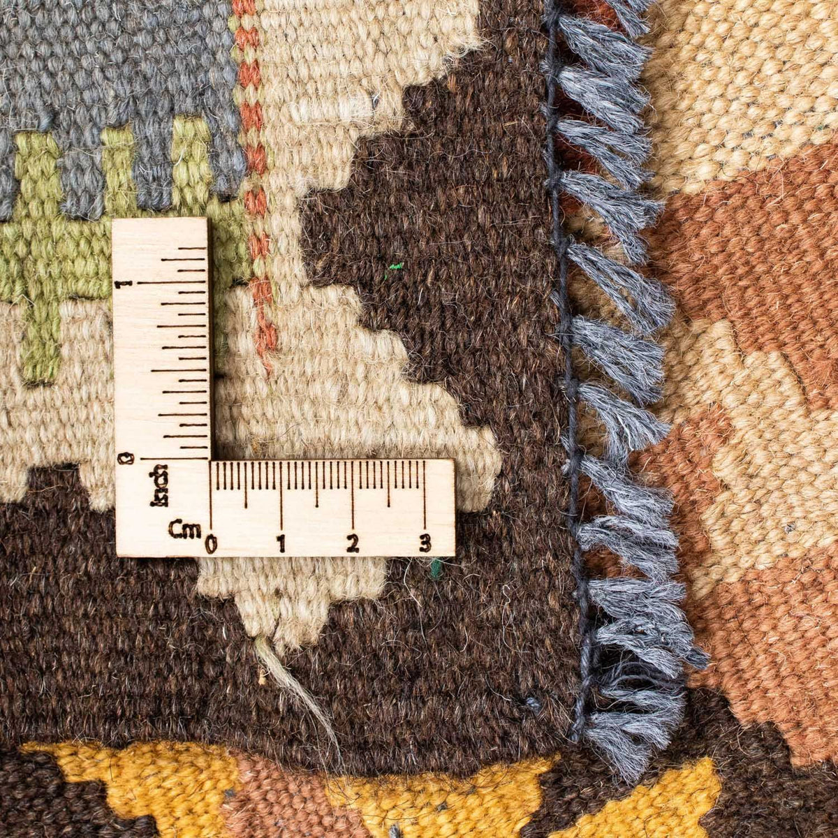 Runner Kelim Carpet - orientalisk matta - 208 x 82 cm - beige