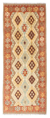 Runner Kelim Carpet - orientalisk matta - 201 x 78 cm - beige
