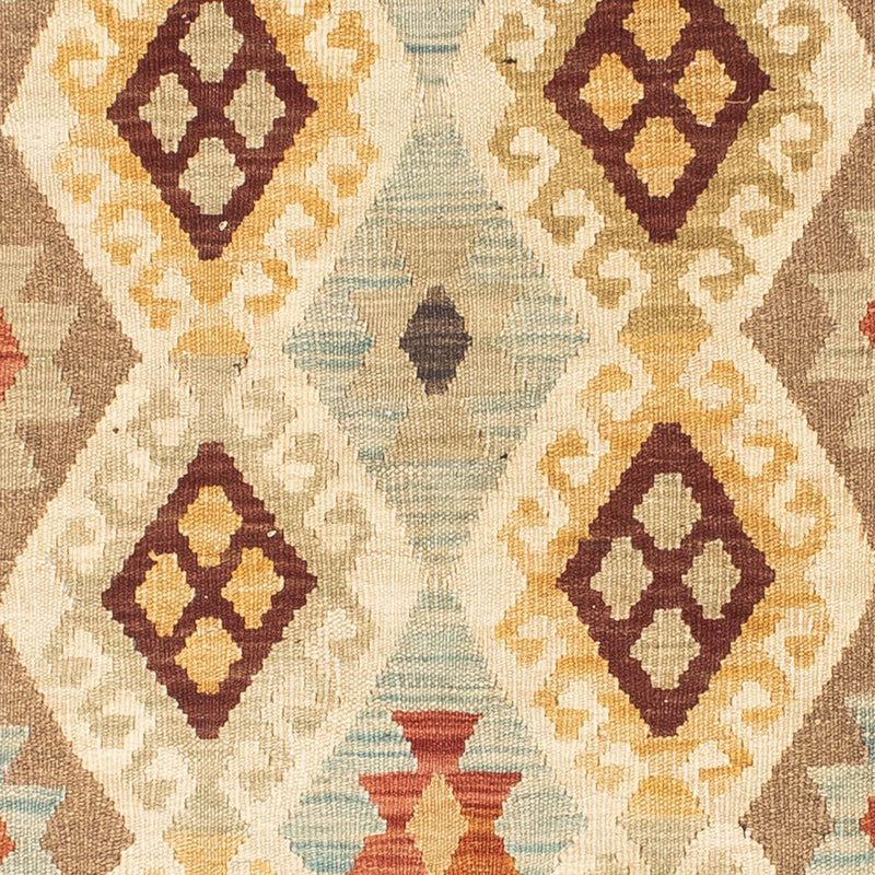 Runner Kelim Carpet - orientalisk matta - 201 x 78 cm - beige