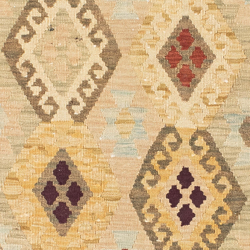 Runner Kelim Carpet - orientalisk matta - 199 x 79 cm - beige