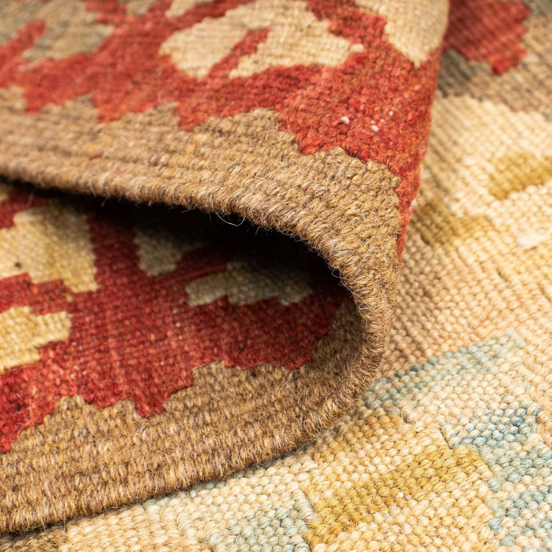 Runner Kelim Carpet - orientalisk matta - 199 x 79 cm - beige