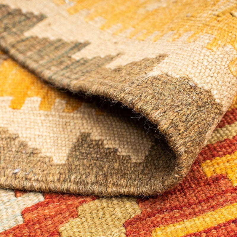 Runner Kelim Carpet - orientalisk matta - 187 x 73 cm - rost