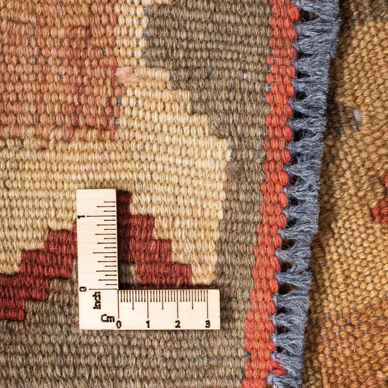 Runner Kelim Carpet - orientalisk matta - 192 x 78 cm - ljusbrun