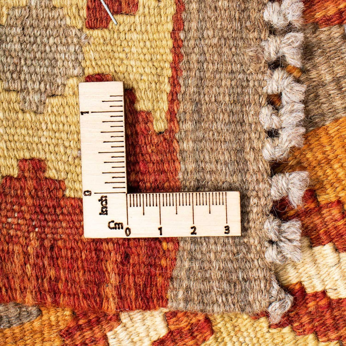 Runner Kelim Carpet - orientalisk matta - 187 x 72 cm - rost