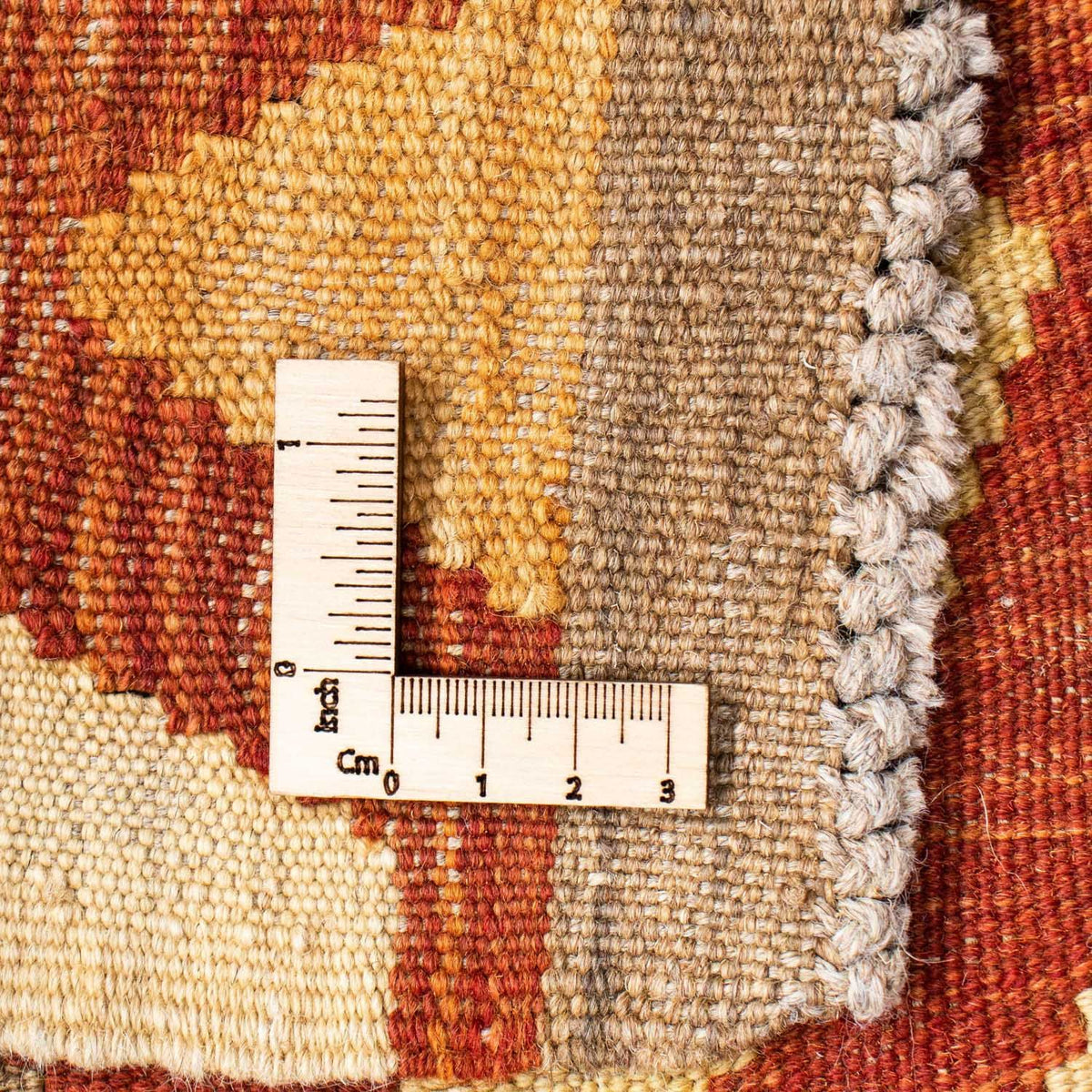 Runner Kelim Carpet - orientalisk matta - 193 x 73 cm - rost