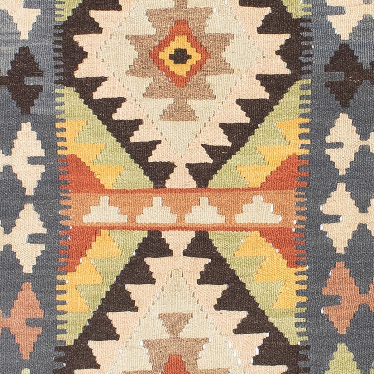 Runner Kelim Carpet - orientalisk matta - 230 x 69 cm - beige