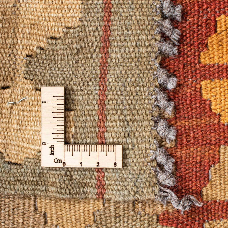 Runner Kelim Carpet - orientalisk matta - 198 x 81 cm - ljusbrun