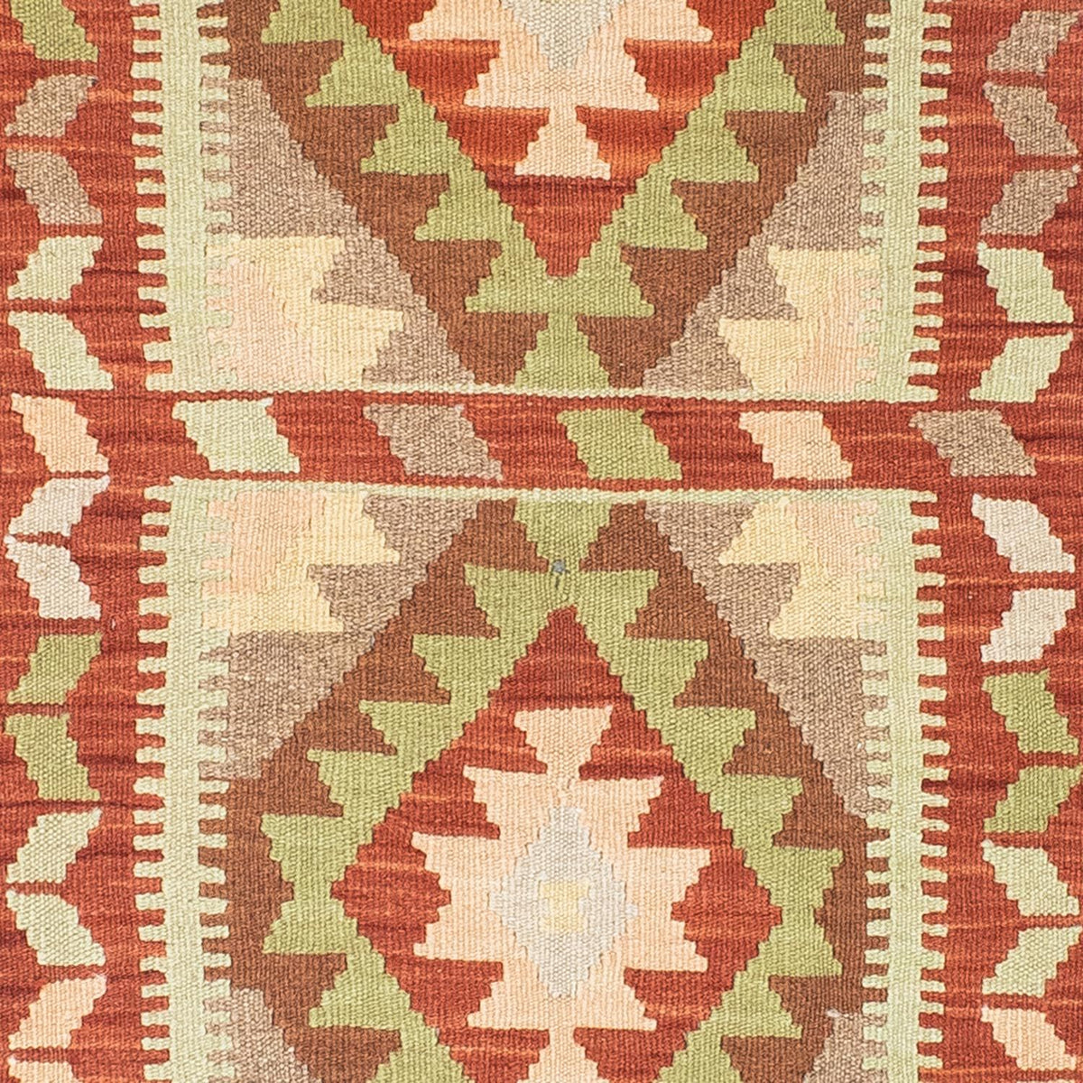 Runner Kelim Carpet - orientalisk matta - 196 x 86 cm - beige