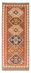 Runner Kelim Carpet - orientalisk matta - 193 x 75 cm - brun