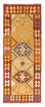 Runner Kelim Carpet - orientalisk matta - 185 x 75 cm - guld