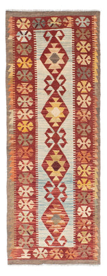 Runner Kelim Carpet - orientalisk matta - 206 x 77 cm - beige