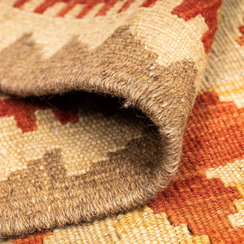 Runner Kelim Carpet - orientalisk matta - 200 x 85 cm - beige