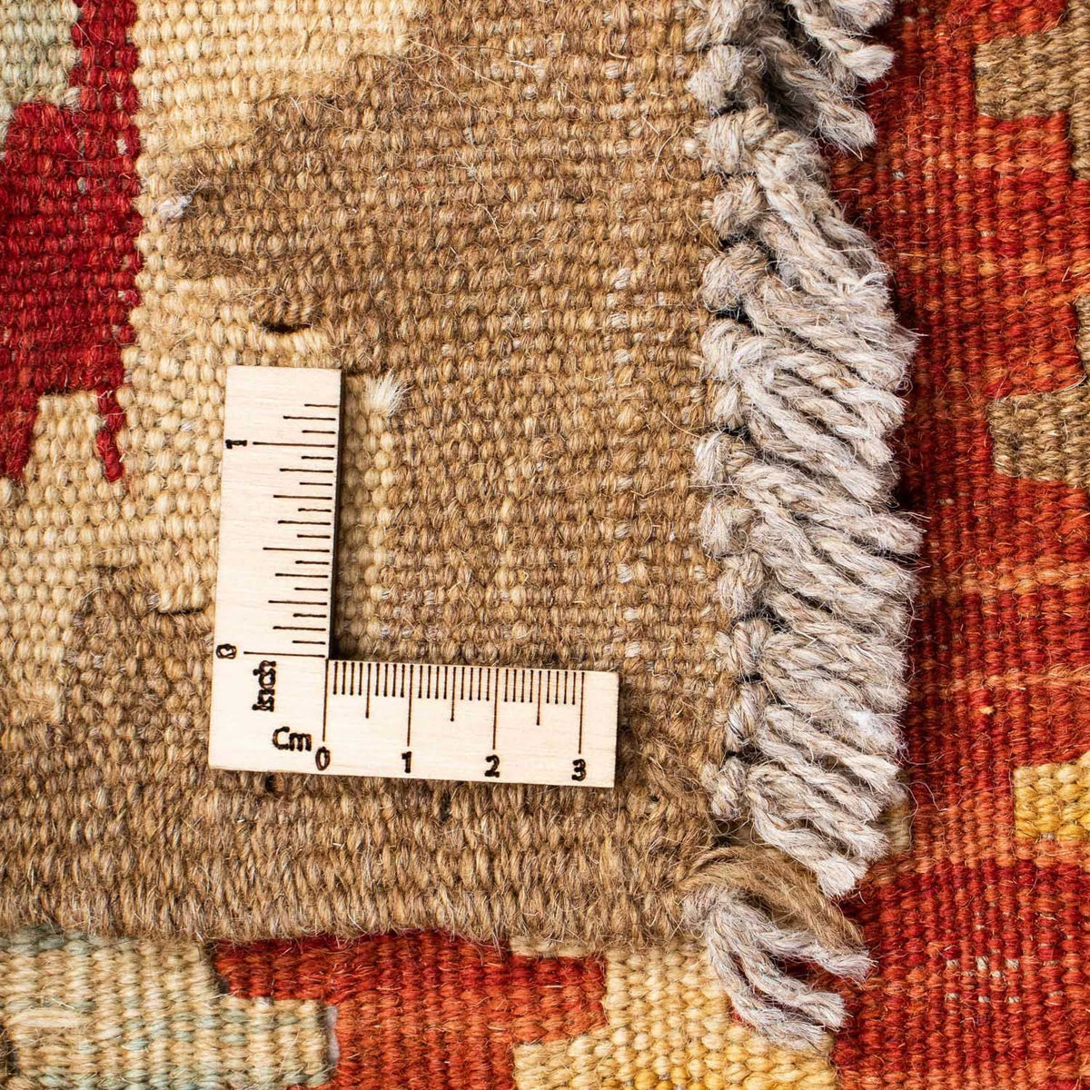 Runner Kelim Carpet - orientalisk matta - 200 x 85 cm - beige