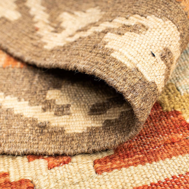 Runner Kelim Carpet - orientalisk matta - 203 x 73 cm - beige