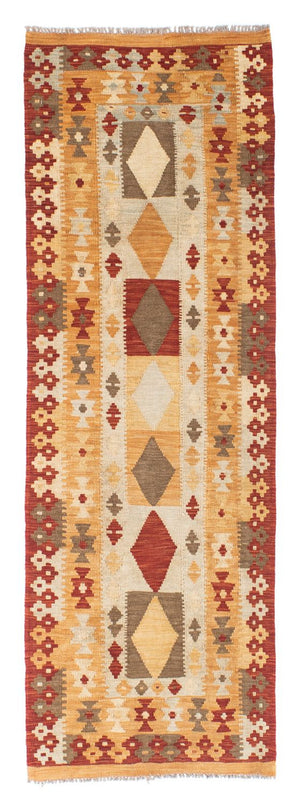 Runner Kelim Carpet - orientalisk matta - 196 x 72 cm - beige