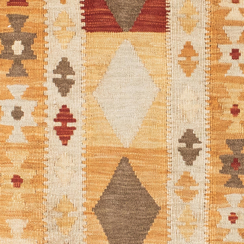 Runner Kelim Carpet - orientalisk matta - 196 x 72 cm - beige