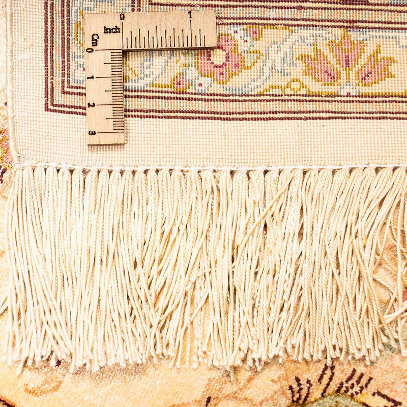 Silk Carpet - Ghom Silk - Premium - 197 x 131 cm - beige