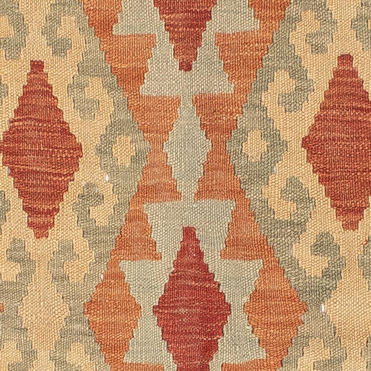 Kelim Carpet - orientalisk matta - 203 x 145 cm - flerfärgad