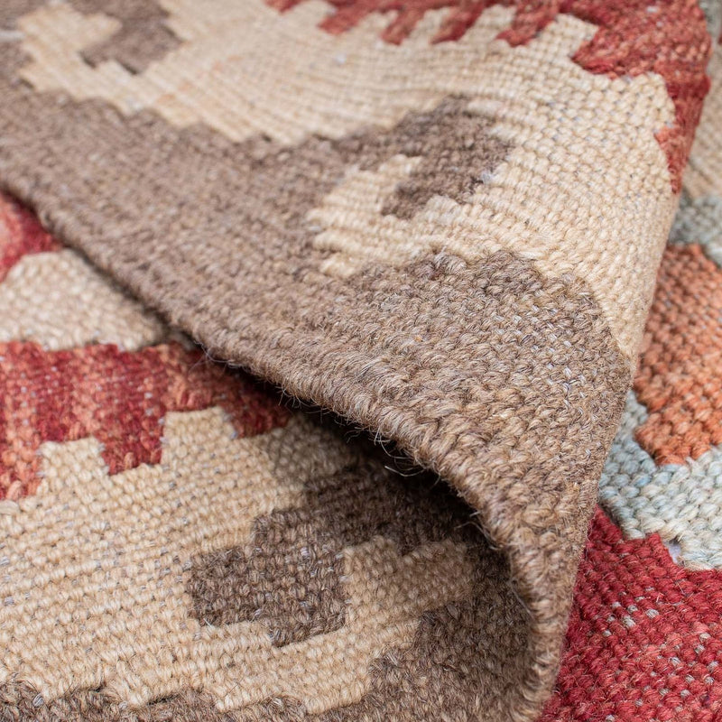 Kelim Carpet - orientalisk matta - 203 x 145 cm - flerfärgad