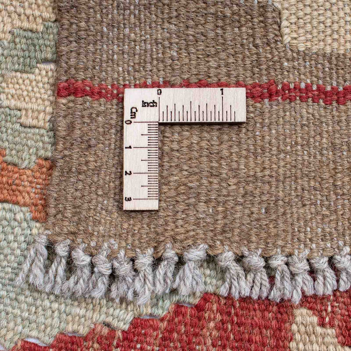 Kelim Carpet - orientalisk matta - 203 x 145 cm - flerfärgad