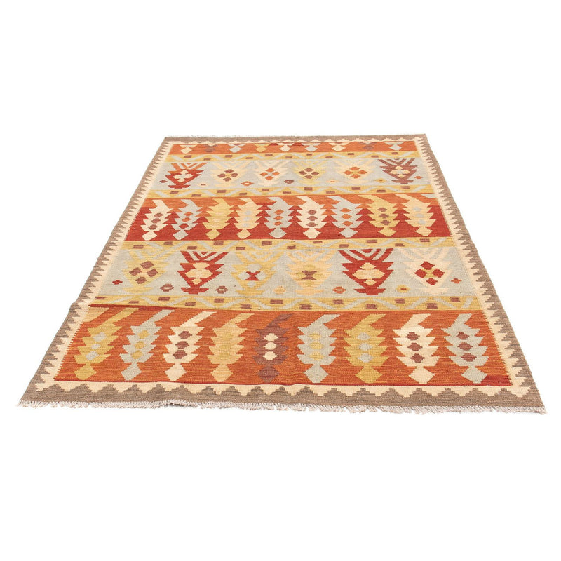 Kelim Carpet - orientalisk matta - 193 x 142 cm - flerfärgad