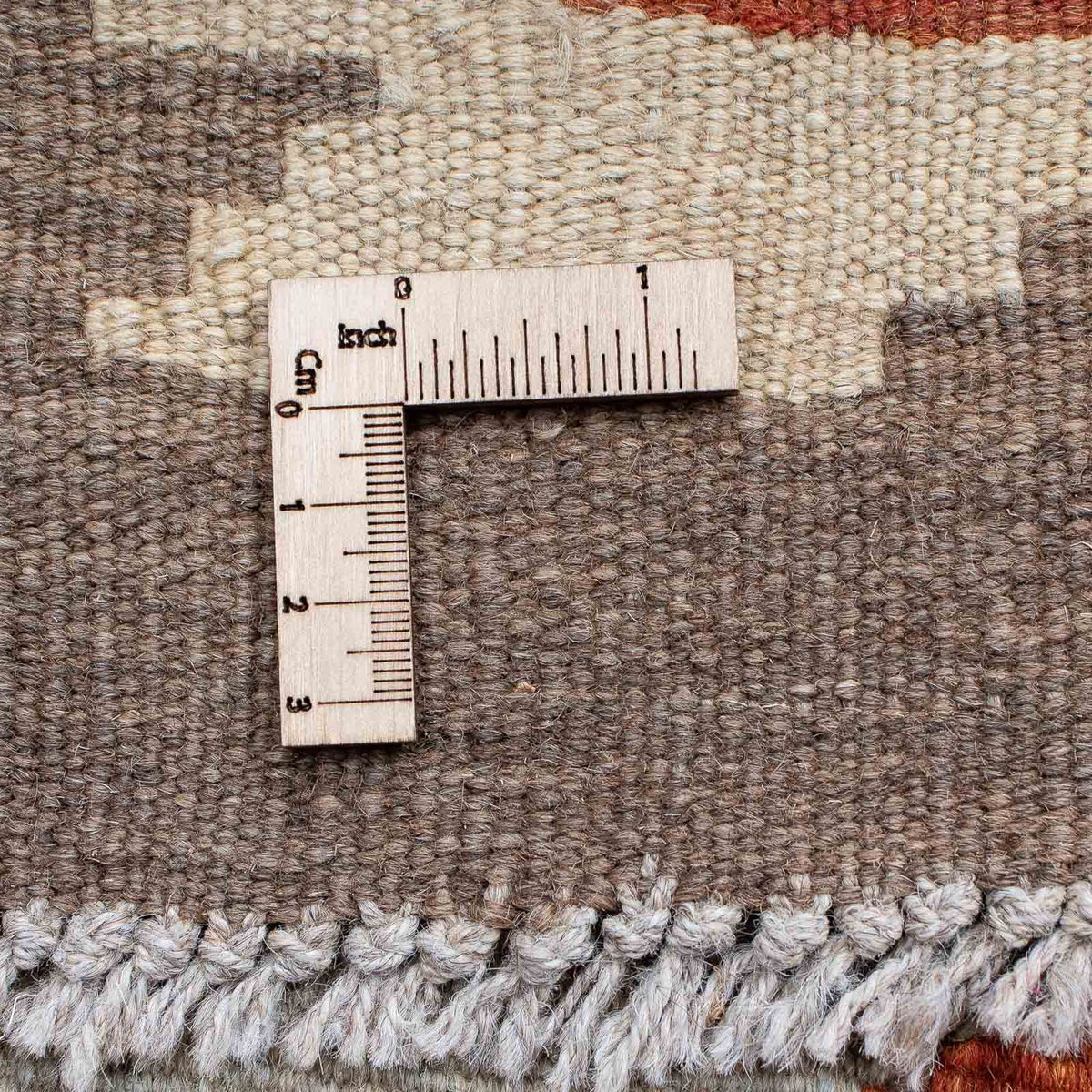 Kelim Carpet - orientalisk matta - 193 x 142 cm - flerfärgad