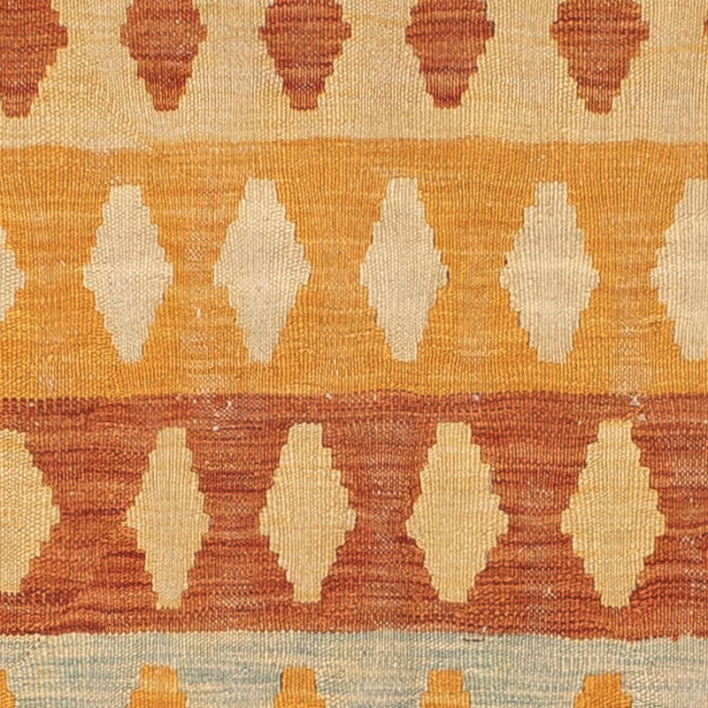 Kelim Carpet - orientalisk matta - 201 x 154 cm - flerfärgad