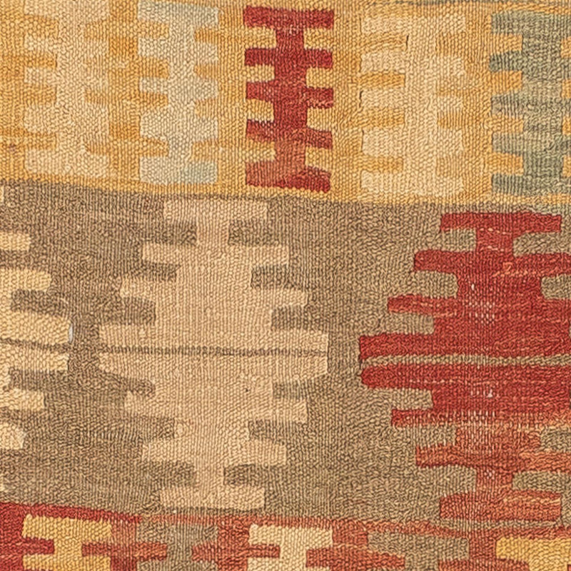 Kelim Carpet - orientalisk matta - 199 x 151 cm - flerfärgad