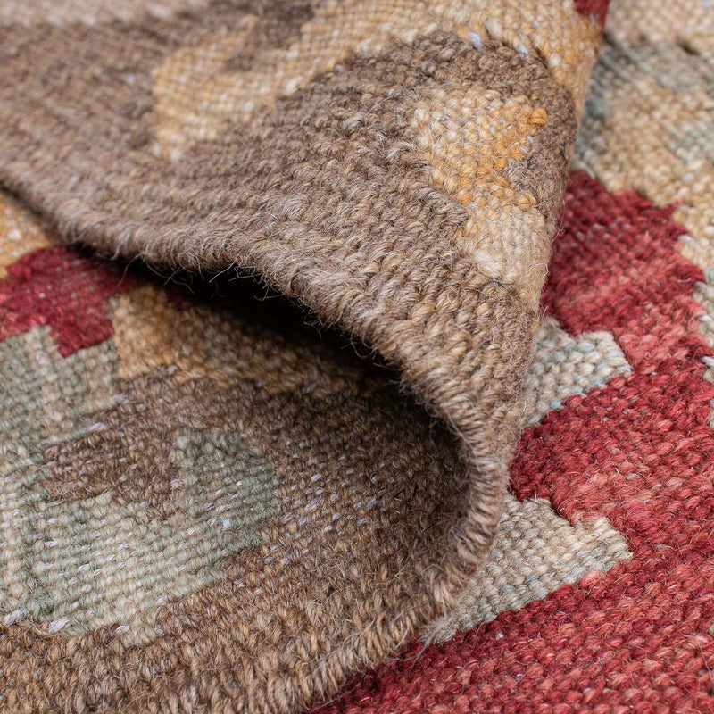 Kelim Carpet - orientalisk matta - 188 x 148 cm - flerfärgad