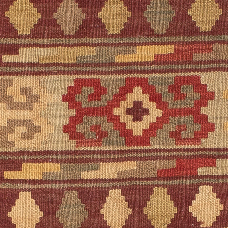 Kelim Carpet - orientalisk matta - 202 x 147 cm - flerfärgad