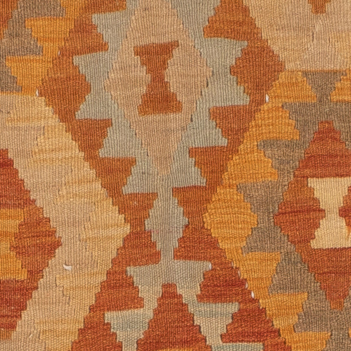 Kelim Carpet - orientalisk matta - 206 x 141 cm - flerfärgad
