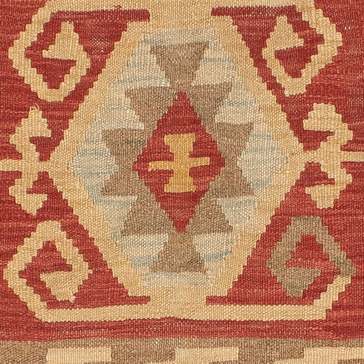 Kelim Carpet - orientalisk matta - 211 x 149 cm - flerfärgad