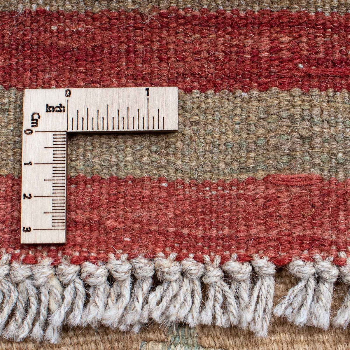 Kelim Carpet - orientalisk matta - 211 x 149 cm - flerfärgad