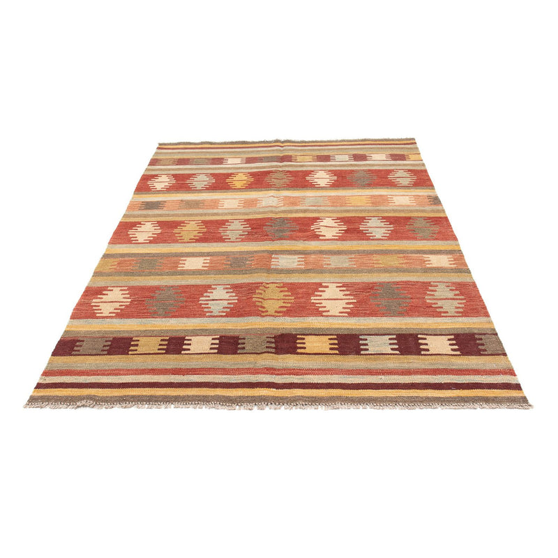 Kelim Carpet - orientalisk matta - 202 x 142 cm - flerfärgad