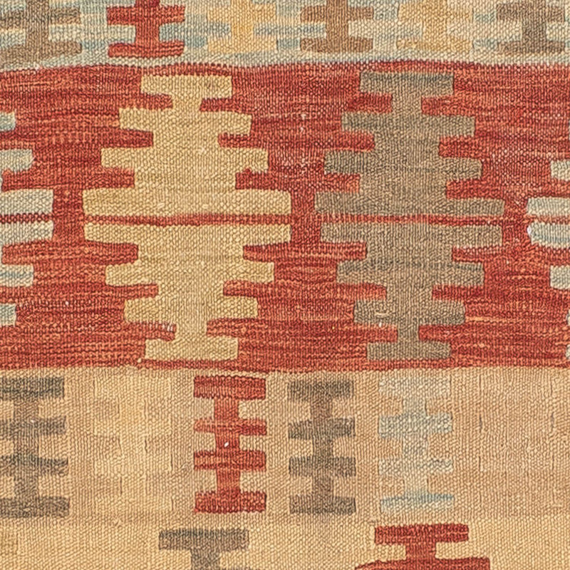 Kelim Carpet - orientalisk matta - 196 x 152 cm - flerfärgad