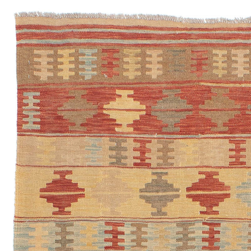 Kelim Carpet - orientalisk matta - 196 x 152 cm - flerfärgad