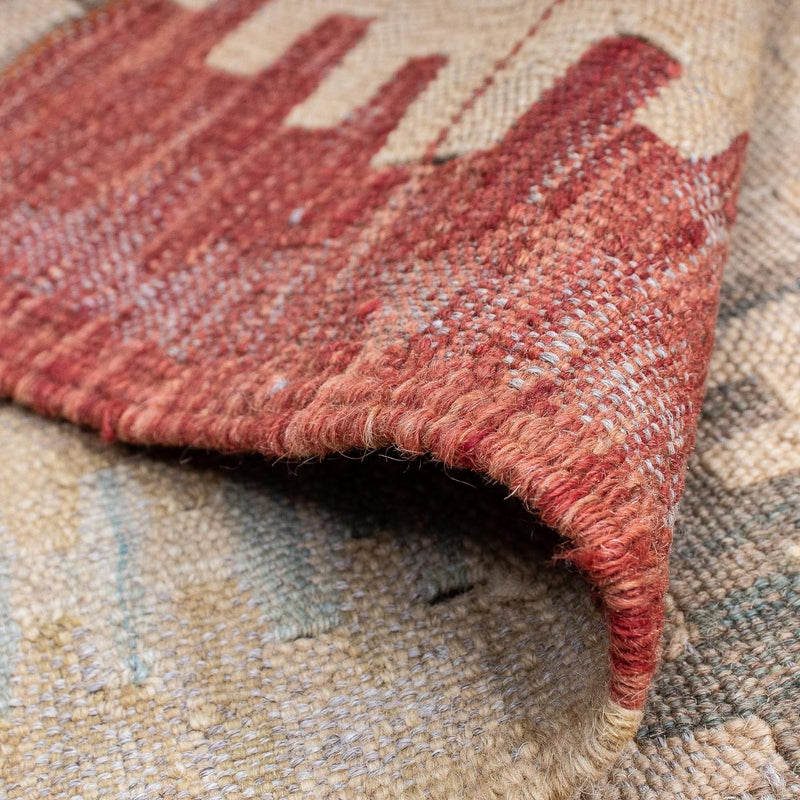 Kelim Carpet - orientalisk matta - 196 x 152 cm - flerfärgad