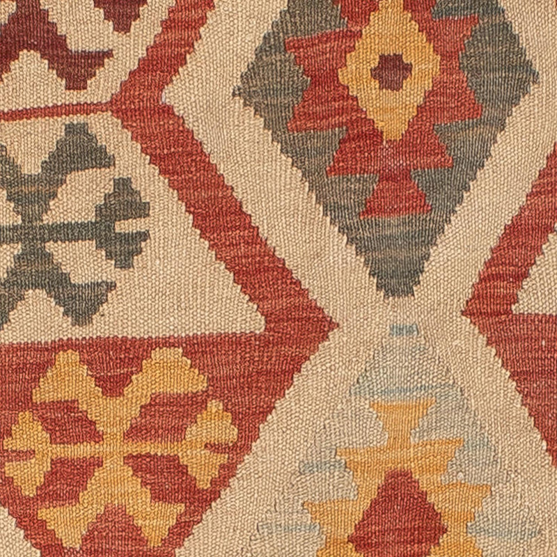 Kelim Carpet - orientalisk matta - 194 x 144 cm - flerfärgad