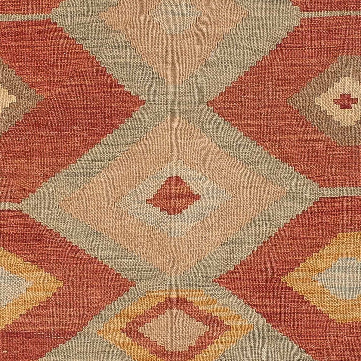 Kelim Carpet - Splash - 192 x 126 cm - flerfärgad