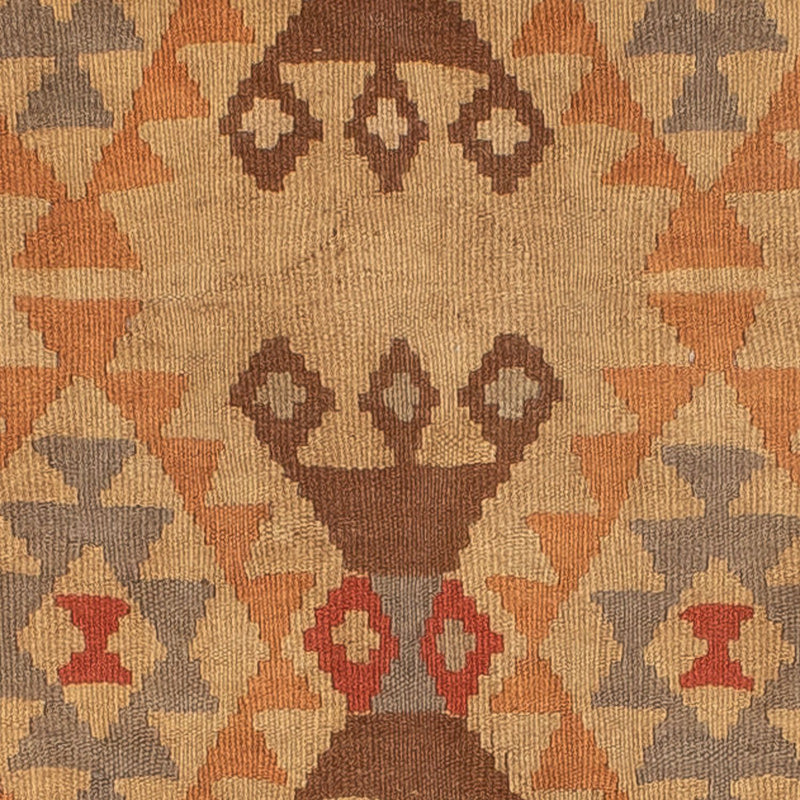 Kelim Carpet - orientalisk matta - 201 x 144 cm - flerfärgad